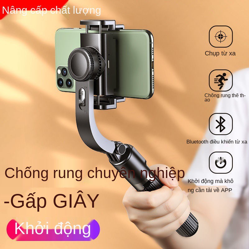 bộ ổn định điện thoại di động chống rung gimbal cầm tay chụp ảnh tạo tác chân máy đa năng gậy tự sướng phát trực tiếp