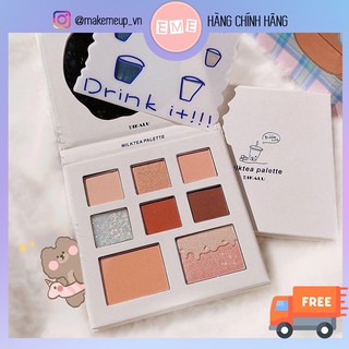 Bảng phấn mắt trà sữa Dikalu Màu Cực Đẹp Chất Phấn Mịn