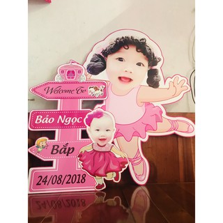 Cây welcome trang trí sinh nhật
