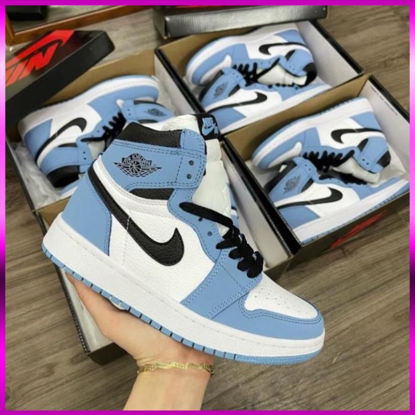 [FREE SHIP]Giày jordan PANDA Giày Thể Thao cao cổ Đen Trắng nam nữ, jd Cổ Cao Hot Trend [ 6 Màu]