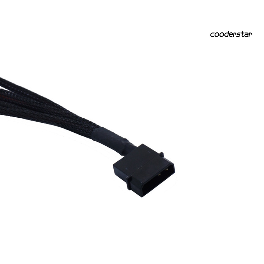 Dây Cáp Chuyển Đổi Nguồn Ide Molex 4pin Sang 4 3 / 4pin Cho Quạt Tản Nhiệt Pc