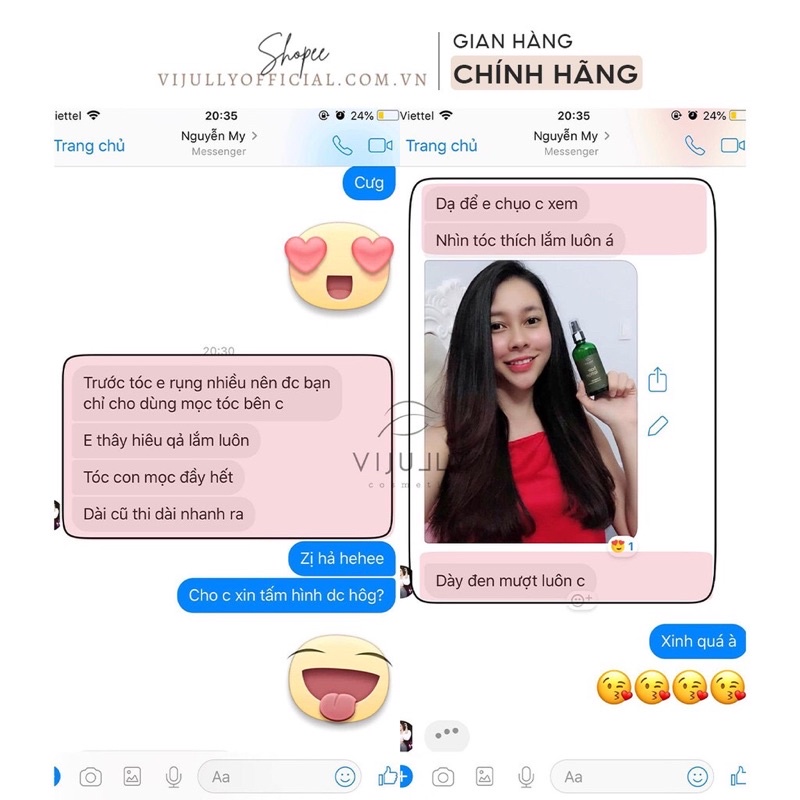 Tinh dầu bưởi xịt mọc tóc Vijully giảm rụng tóc hiệu quả