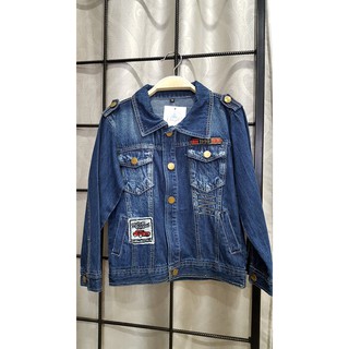 Áo khoác Jean bé trai 6-10 tuổi