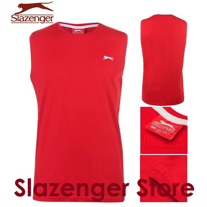 Áo thun sát nách nam Slazenger Sleeveless - Hàng size UK