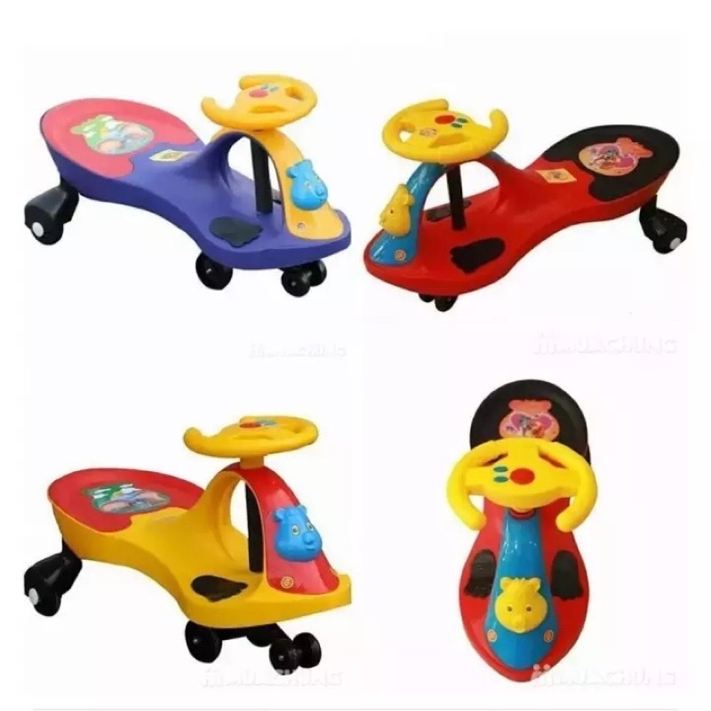 Xe lắc cho bé có nhạc chòi chân cho bé 1 - 5 tuổi  hình con mèo đáng yêu BABYHOPE