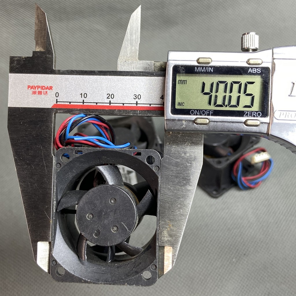 QUẠT 4cm cánh kép Delta. 12V 0.54A. GUB0412VHF