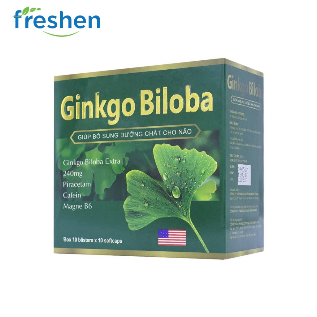 Viên uống bổ não GINKGO BILOBA 240mg