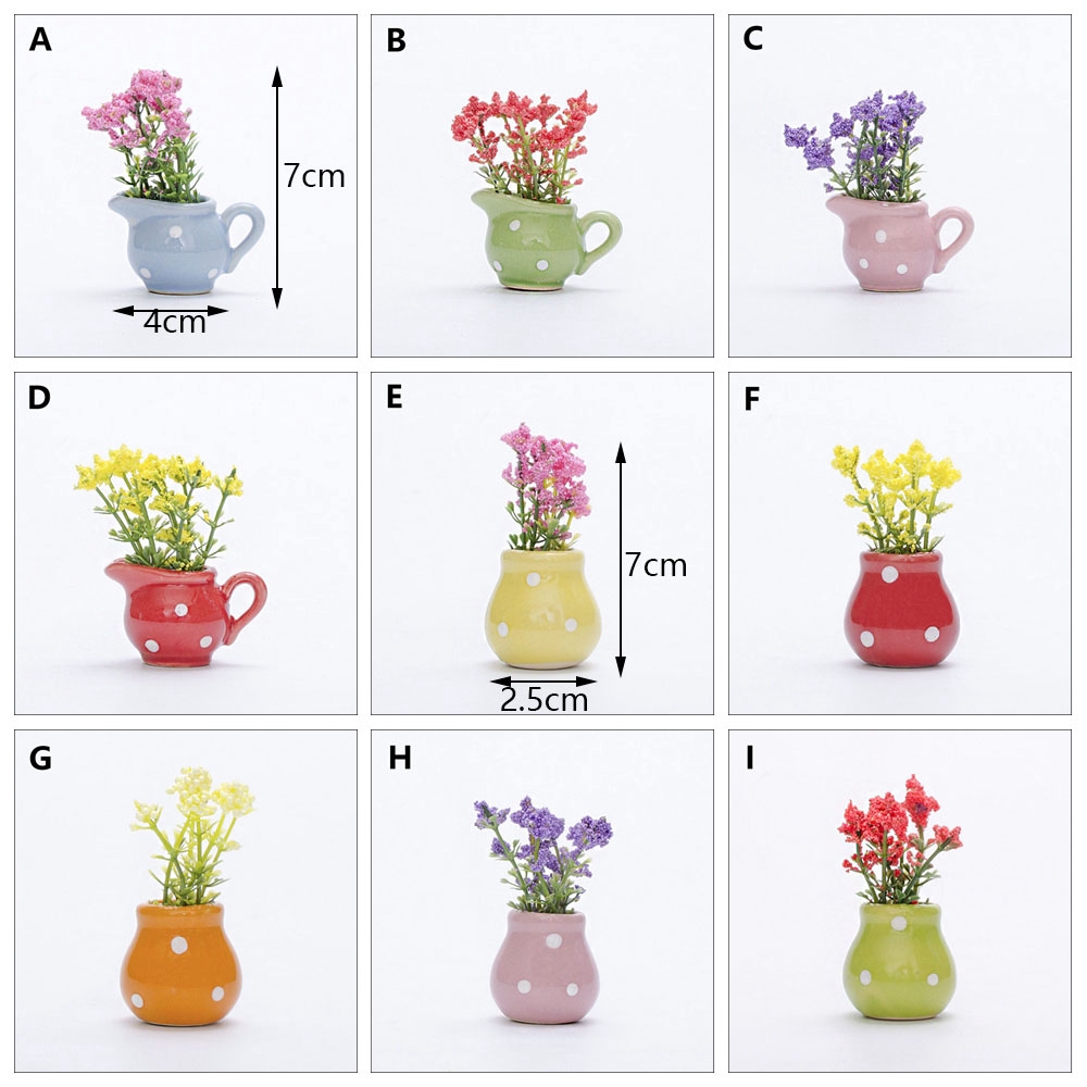 Chậu hoa bonsai nhân tạo trang trí đẹp mắt