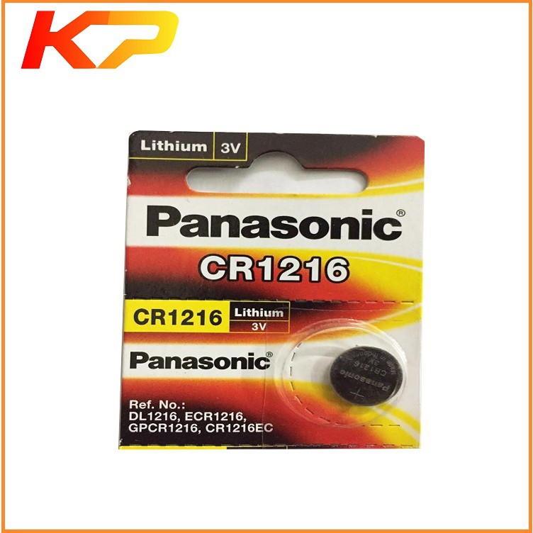 Pin CR1216 panasonic lithium 3V