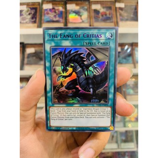 Thẻ Bài Lẻ YugiOh! Mã DLCS-EN058 - The Fang of Critias - Ultra Rare (Purple) - 1st Edition