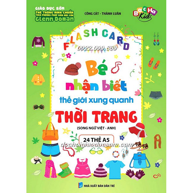 Thanh lý Flashcard THẾ GIỚI XUNG QUANH khổ A5