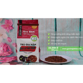 Trà gạo lứt 100% thiên nhiên Gia Hân . G.i.ả.m C.â.n - G.i.ả.m S.t.r.e.s.s [300g]