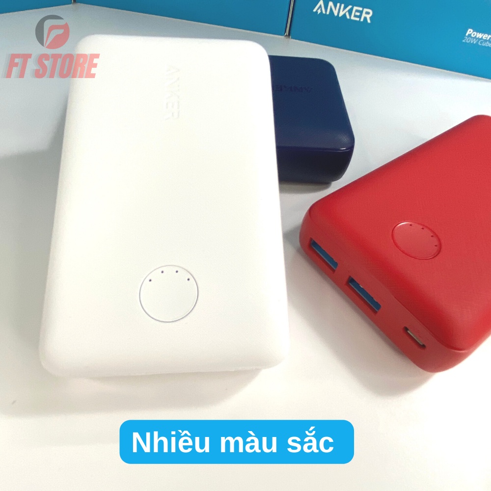 【Giao Hỏa Tốc】Pin Dự Phòng 10000 mAh Sạc Nhanh 12W Anker A1223 PowerCore BH 12TH
