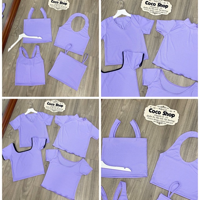 Các Mẫu Áo Tông Tím Hot Trend 8 Kiểu (ẢNH THẬT KÈM BẢNG TÊN SHOP)