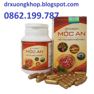 An Mạch Mộc An- Hỗ trợ Giảm mỡ máu, xơ vữa động mạch hiệu quả