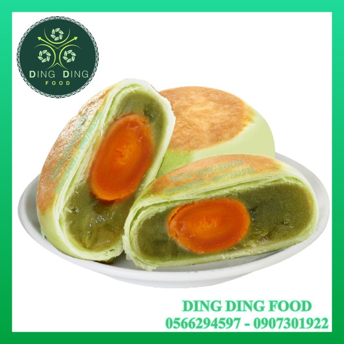 [ Combo 2 Bịch ] Bánh Pía Trà Xanh Sầu Riêng Trứng 300g ( 1 Bịch 2 Cái ) Tân Huê Viên - DING DING FOOD