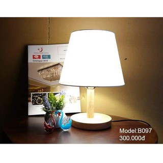 Đèn Ngủ Để Bàn  B097 Phong Cách Đơn Giản, Ánh Sáng Dịu Nhẹ và Tiết Kiệm ĐIện [Tặng kèm bóng LED tiết kiệm điện]