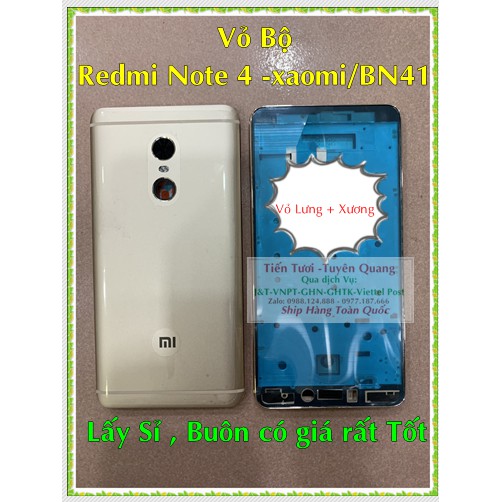 Vỏ Bộ Redmi Note 4-BN41  Mới