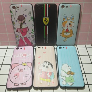 Ốp lưng Oppo A83 lưng cứng viền silicon dẻo nhiều mẫu hot