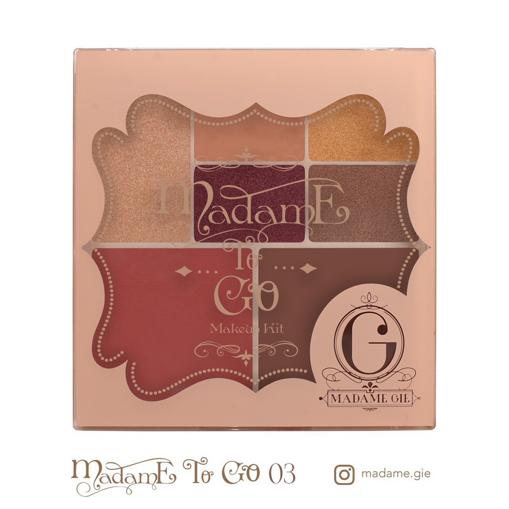 (hàng Mới Về) Bảng Phấn Trang Điểm Madame Gie Madame To Go | BigBuy360 - bigbuy360.vn