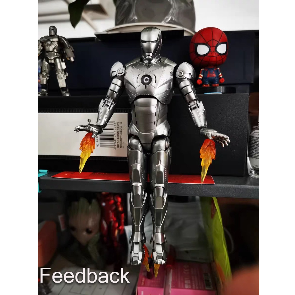 Mô hình Iron Man Mk2 ZD Toys chính hãng tỉ lệ 1:10