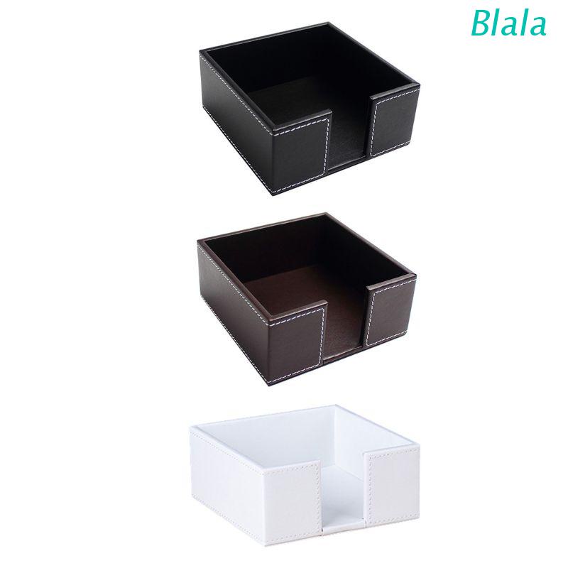 Hộp Đựng Khăn Giấy Bằng Da Pu Hình Vuông Tiện Dụng Cho Bàn Ăn / Khách Sạn