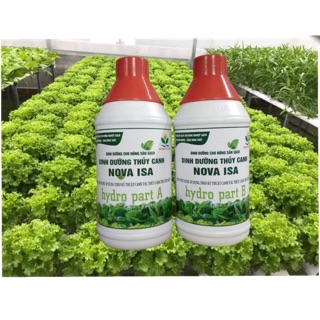 5 cặp 10 lit Dinh dưỡng thuỷ canh NOVA ISA