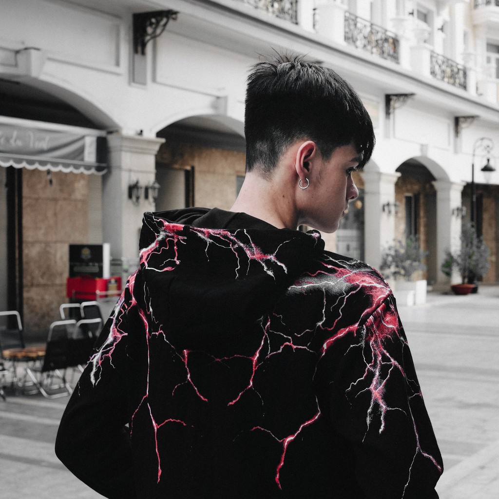 Lighting Hoodie - Áo hoodie sấm sét