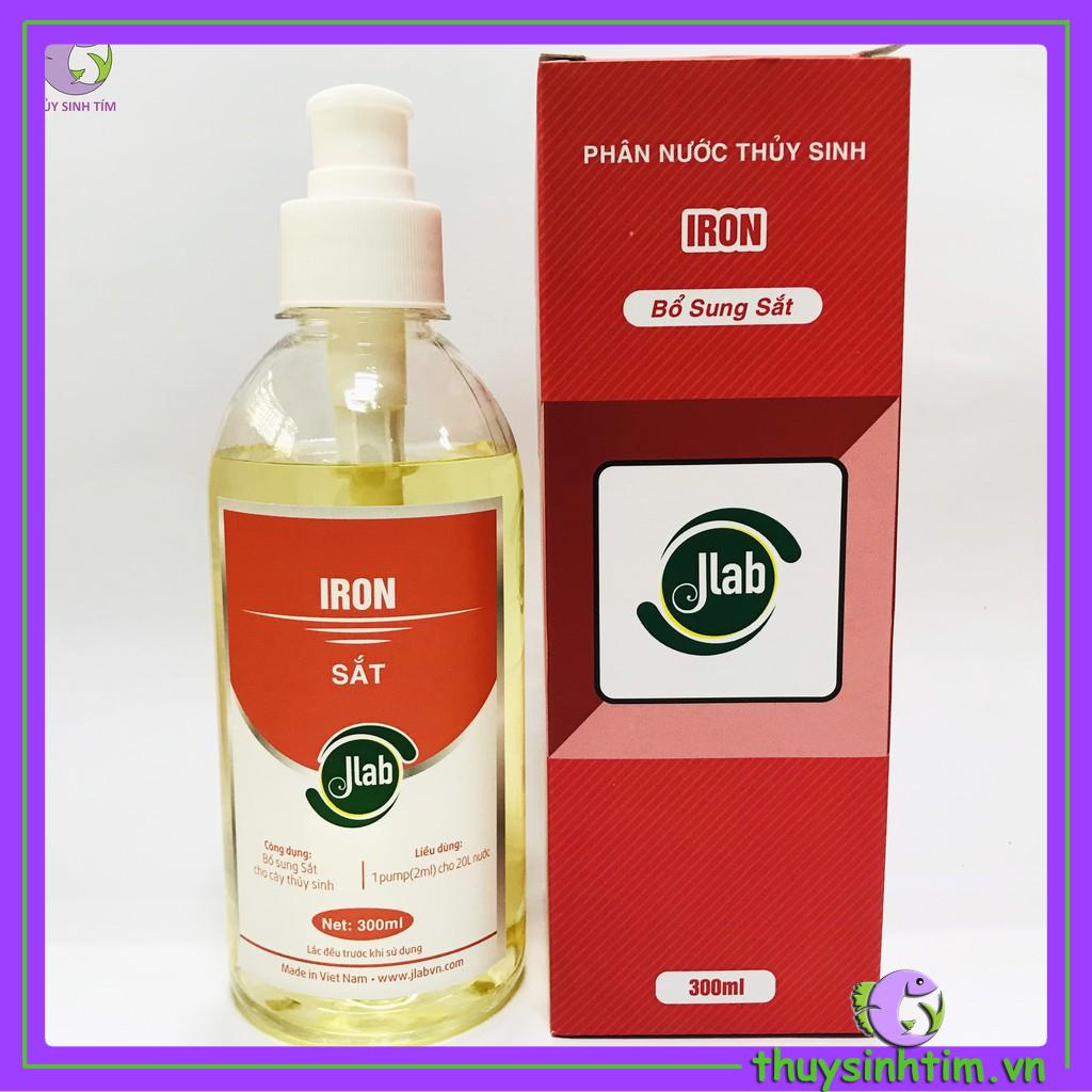 Phân Nước Thủy Sinh Iron JLAB (Bổ Sung Sắt)