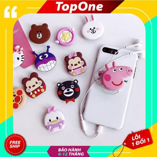 Giá đỡ điện thoại Iring, giá đỡ điện thoại cute - freeship