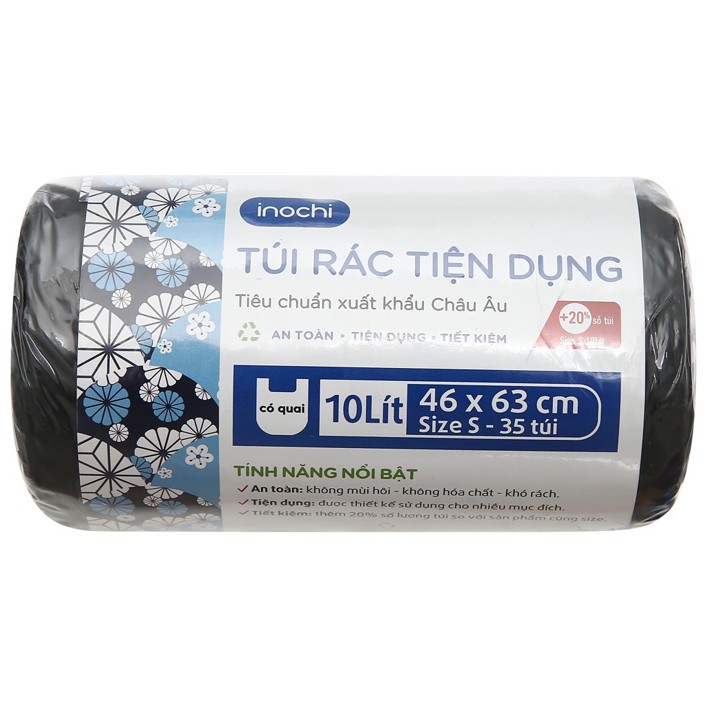 Túi Rác Inochi tiện dụng 10L