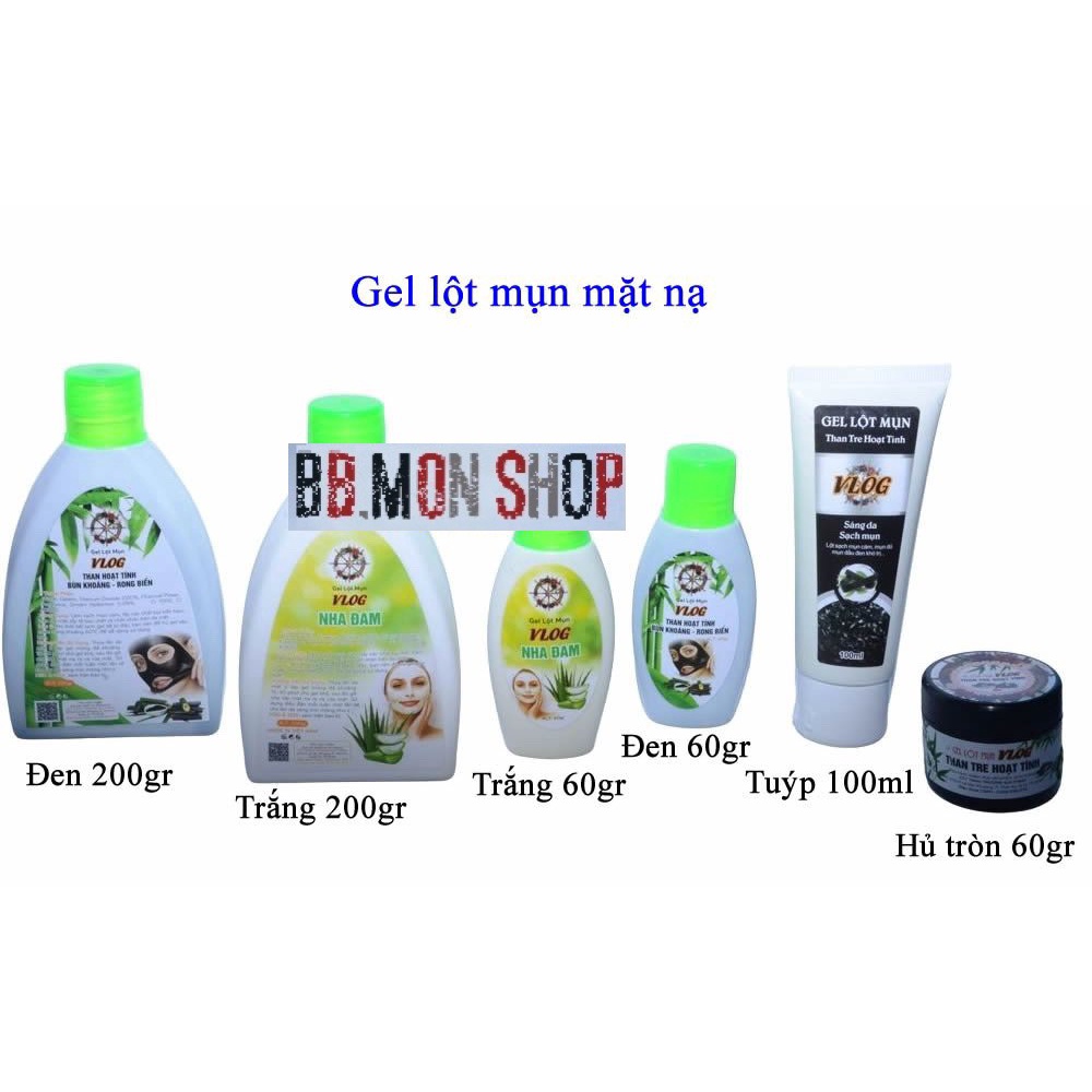 GEL LỘT MỤN CÁM, MỤN ĐẦU ĐEN