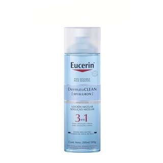 Tẩy trang dịu nhẹ cho da nhạy cảm Eucerin DermatoCLEAN 3-in-1 Micellar Cleansing Fluid 200ml