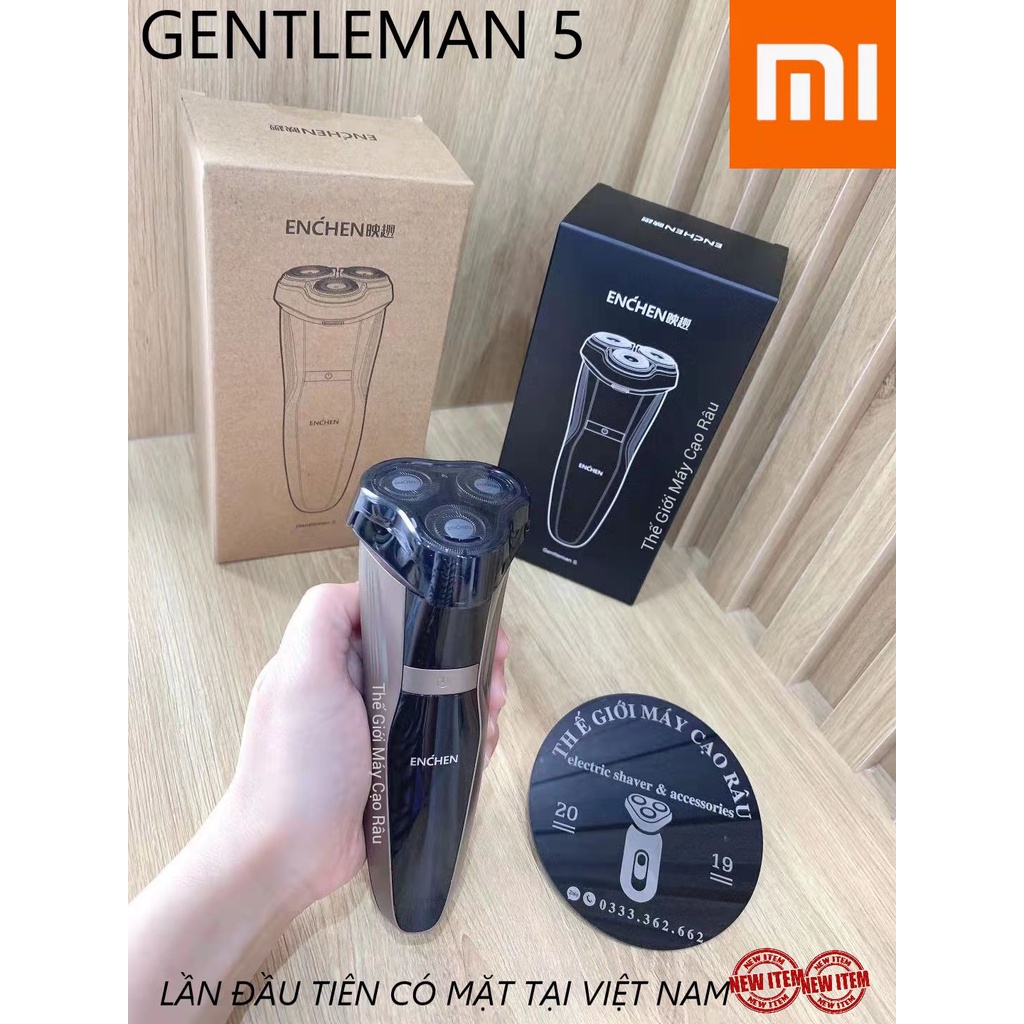 (NEW 2021) Máy cạo râu Xiaomi Enchen Gentleman 5 - Máy cạo râu cao cấp- Thegioimaycaorau2019