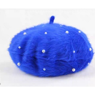 Nón mũ beret lông thỏ thời trang Hàn Quốc