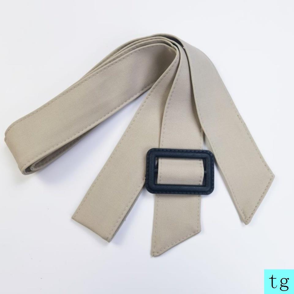 Thắt Lưng Vải Kaki Đơn Giản Dễ Phối Đồ Thời Trang Thu Đông Cho Nữ