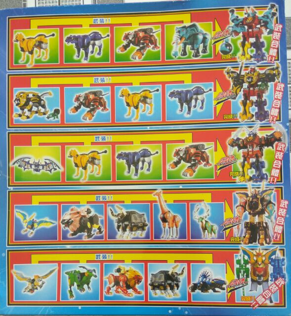 Hộp ráp siêu nhân khủng long mãnh thú