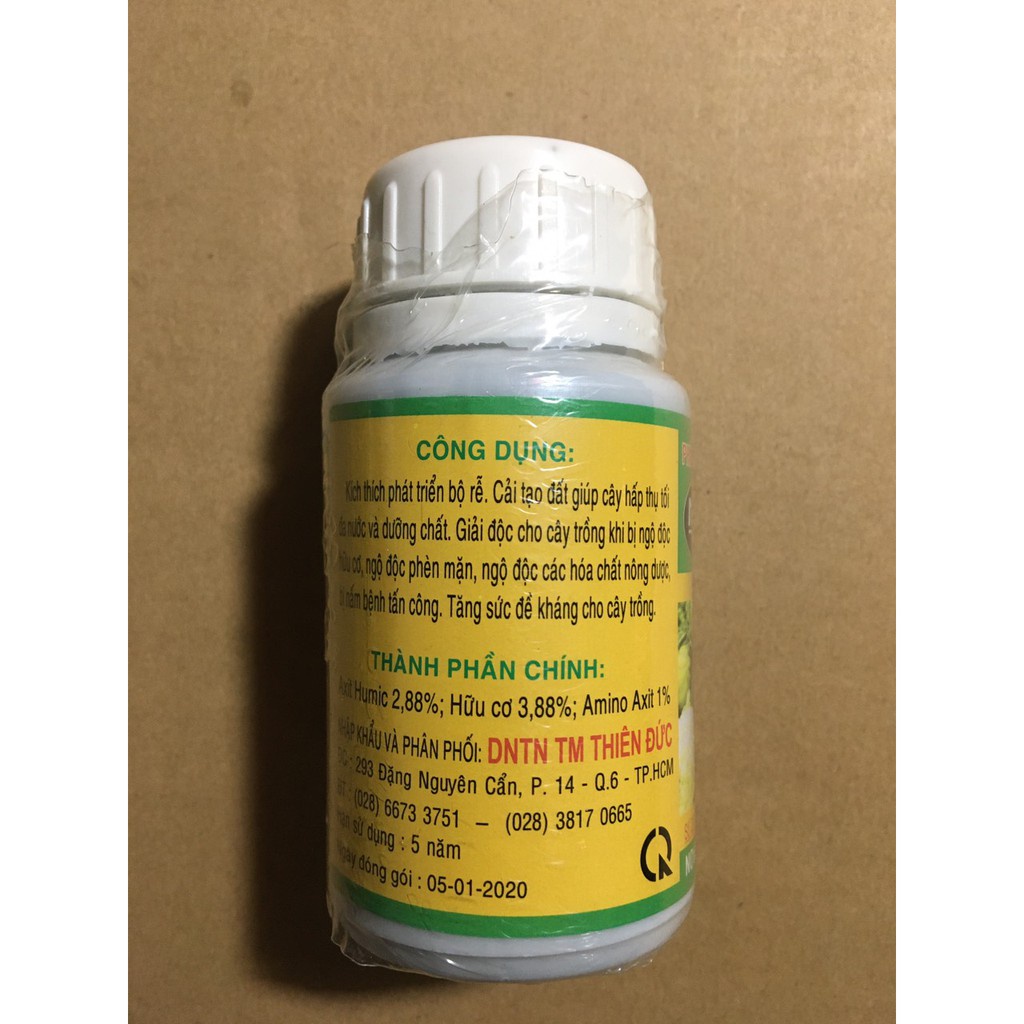 Phân bón lá kích thích ra rễ Roots 2, dạng nước, lọ 100ml, cho cây trồng - Hàng chính hãng