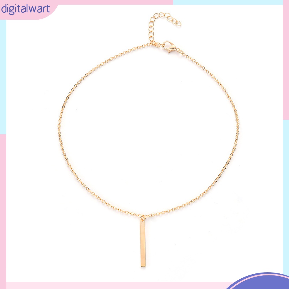 Dây chuyền hợp kim mạ vàng thiết kế đơn giản dễ thương cá tính dành cho nữ