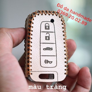 Bao da chìa khóa Kia Cerato, Forte 2009 - 2013 da bò thật handmade
