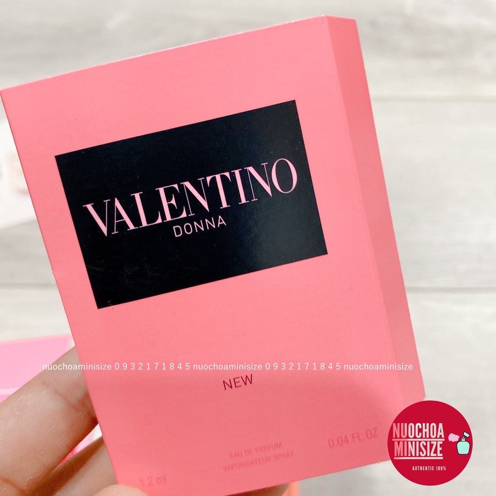 ❤ Vial Mẫu Thử Nước Hoa Valentino Donna - Valentina Poudre - Pink - Blush