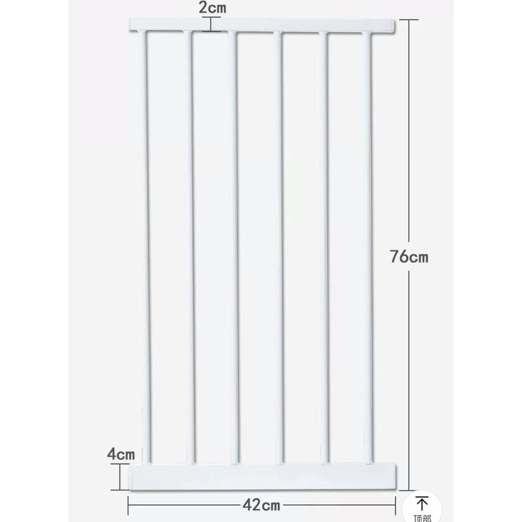 Miếng ghép 42cm NỐI DÀI THANH CHẶN CỬA, CẦU THANG