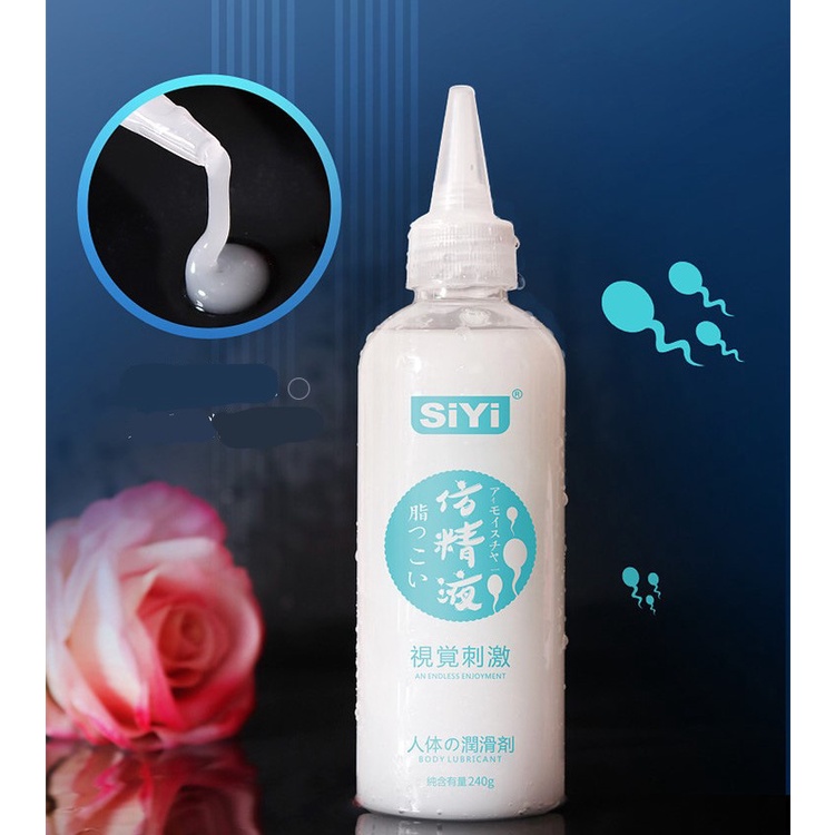 Gel bôi trơn tinh trùng Siyi trắng đục trơn nhớp chính hãng chai 240g