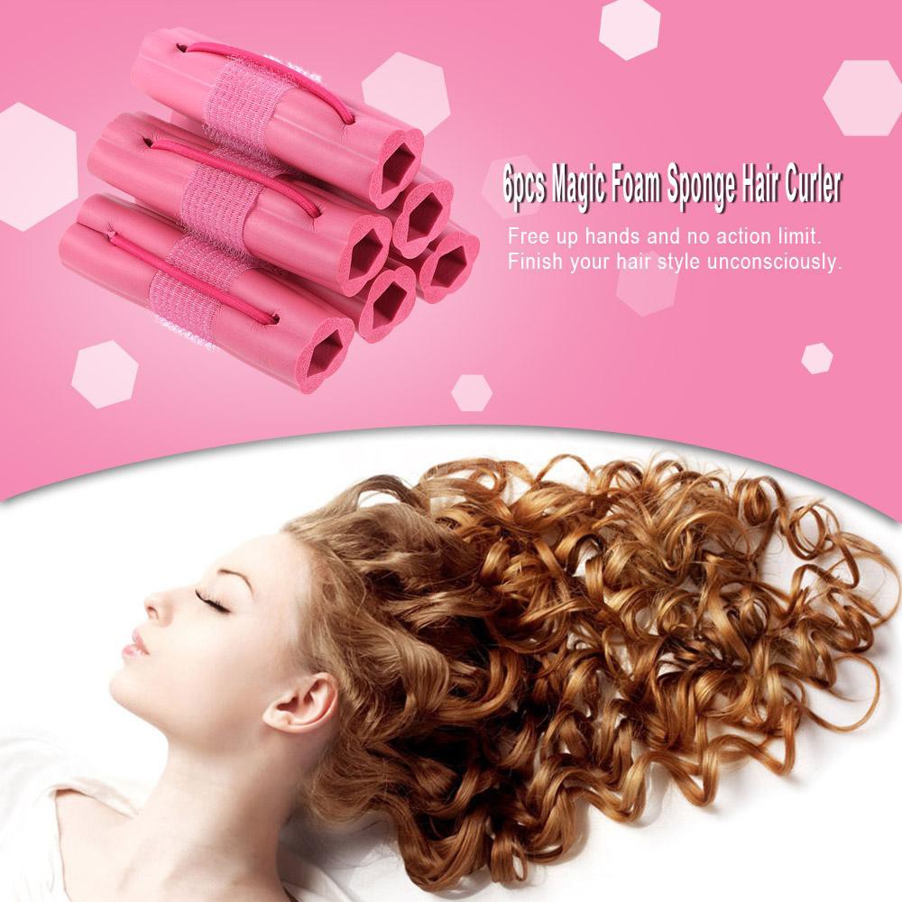 Set 6 lô cuốn tóc tạo kiểu gợn sóng chuyên dụng cho nữ