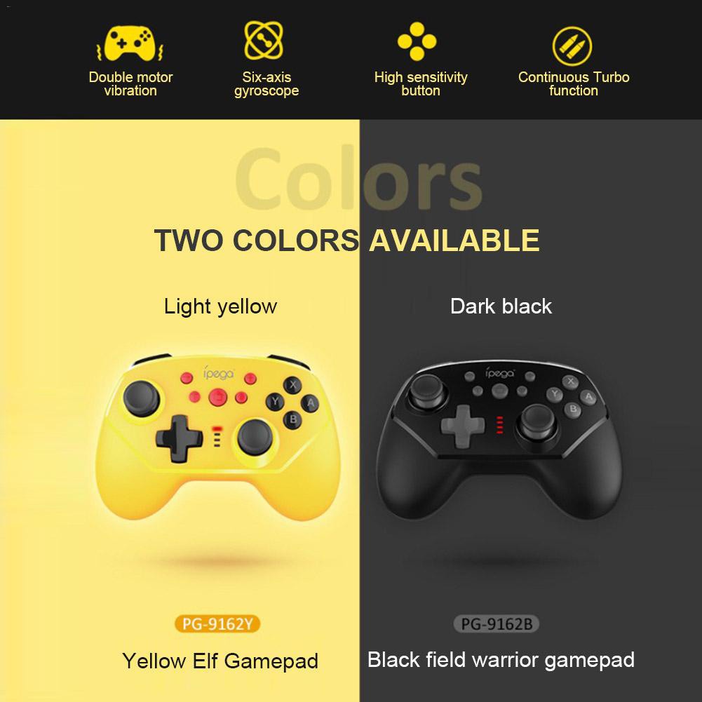 Tay Cầm Chơi Game Không Dây IPEGA PG-9162 Cho Máy Chơi Game Cầm Tay
