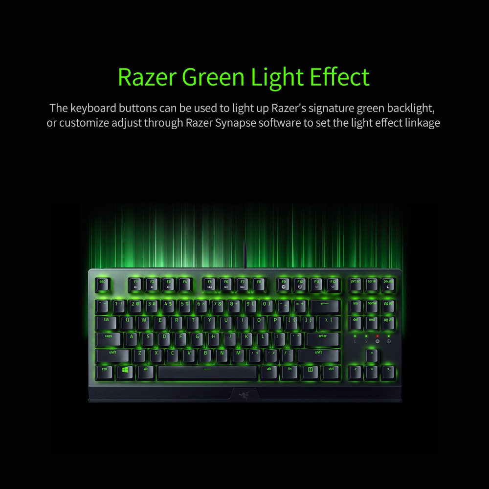 Bàn phím cơ chơi game Razer BlackWidow X Tenkeyless