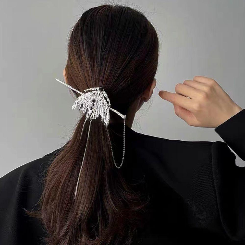 Kẹp Tóc Hình Cành Cây Bằng Hợp Kim Phong Cách Hàn Quốc Thanh Lịch Dành Cho Nữ