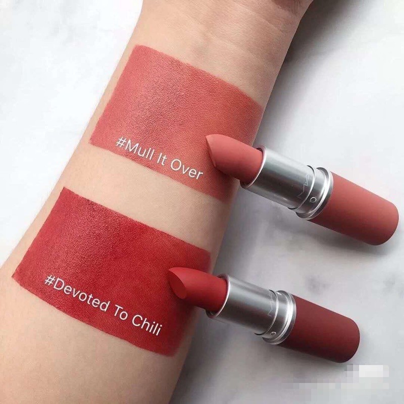 [GIÁ SỈ] Son Mac Limited Edition_Mac Devoted to Chili Limited_Mull it over limited