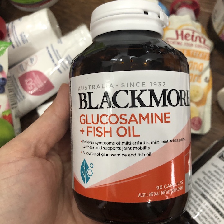 Viên uống Glucosamine Fish oil Blackmores 90 Viên Úc- Viên uống bổ khớp