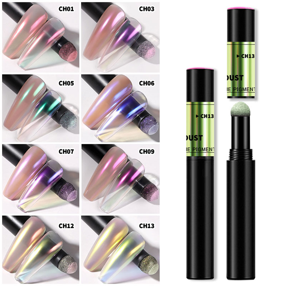 Bút Trang Trí Móng Tay Air Cushion Hiệu Ứng Gương Lấp Lánh Ấn Tượng